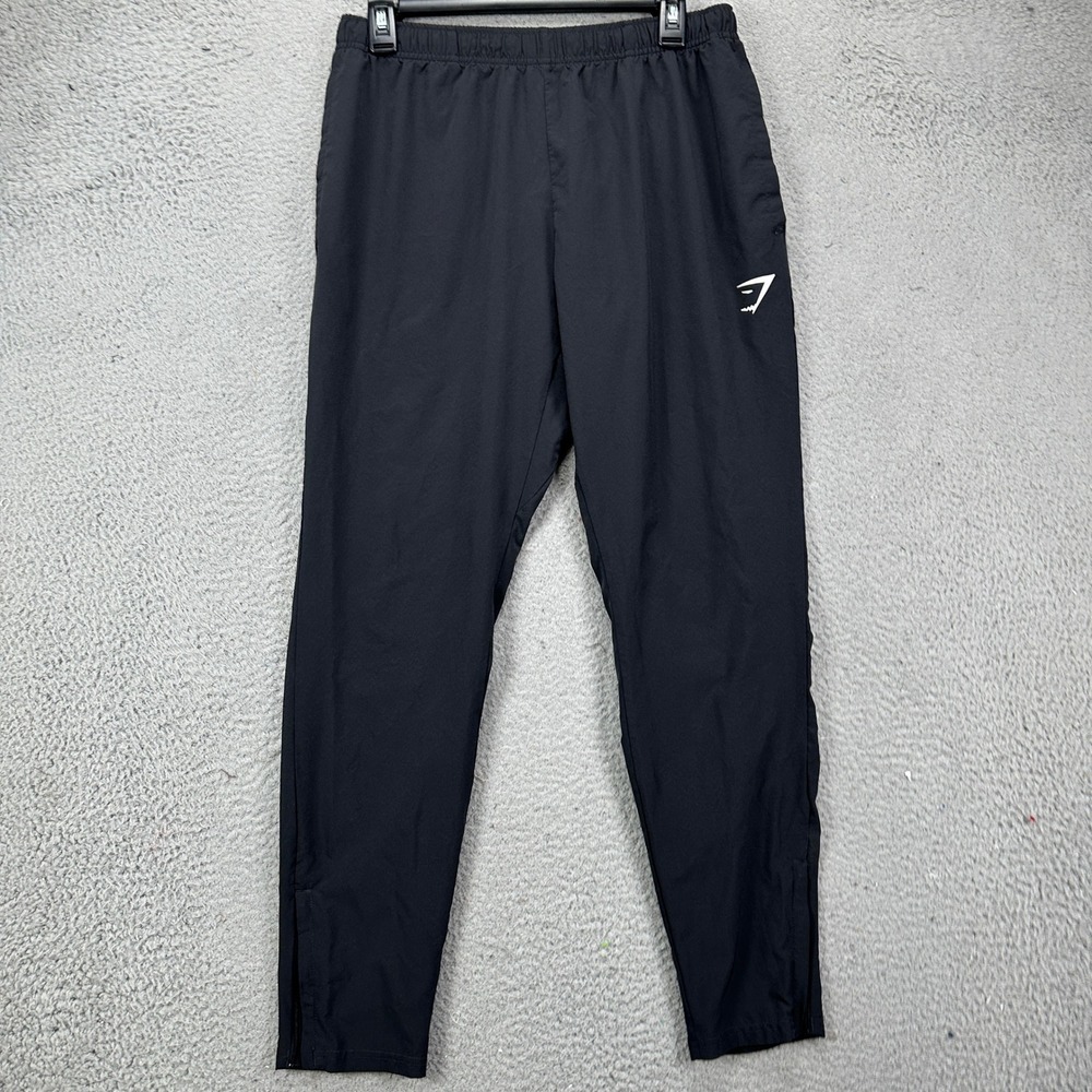 Gymshark Sweatpants Pull On Womens Medium Black Elastic Waist Stretch Outdoor